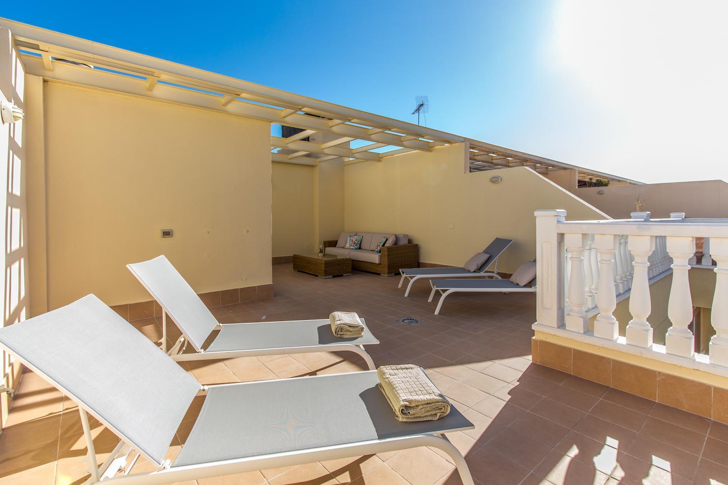 Palm Duplex Penthouse Lejlighed Eksteriør billede